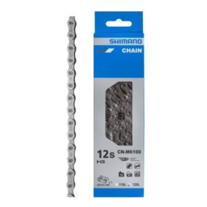 CADENA 12V. CN-M6100, DEORE, 126LINKS FOR HG 12-SPEED, W/QUICK-LINK, IND.PACK ICNM6100126Q
