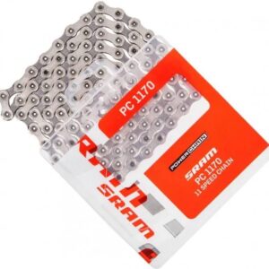 CADENA SRAM PC 1170 HOLLOWPIN 120 ESLABONES POWERLOCK 11 VELOCIDADES (00.2518.004.012) 00.2518.004.012