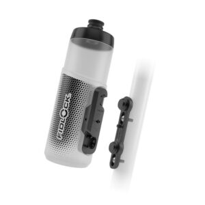Fidlock Botella TWIST 600 + Base magnética para bicicleta, Blanco transparante - 09669(CLR)