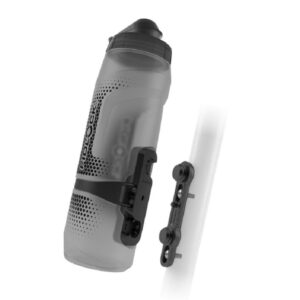 Fidlock Botella TWIST 800 + Base magnética para bicicleta, Negro transparente - 09653(TBL)