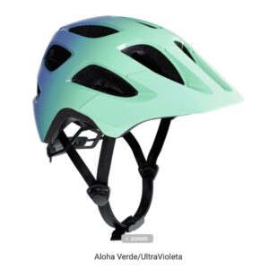 TREK Casco Niño Tyro Child VERDE VIOLETA