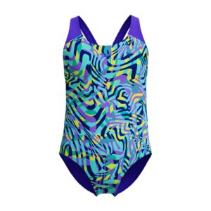 SPEEDO DIGI ALV SPBK BLUE/PURPLE AZUL