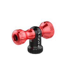 CABEZA DE CO2 Lezyne ROJO CON REGULADOR