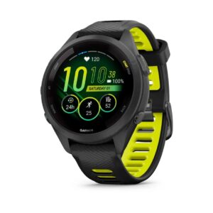 GARMIN, Forerunner® 265s, NEGRO 42mm