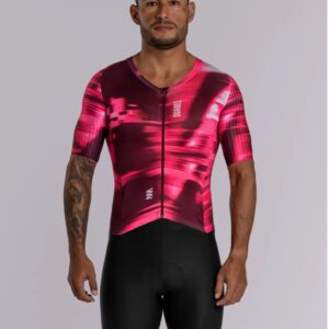ENTERIZO MEN AERO TRI BERRY 2.4 TRIATHLON JUMPSUIT PRO SRZ