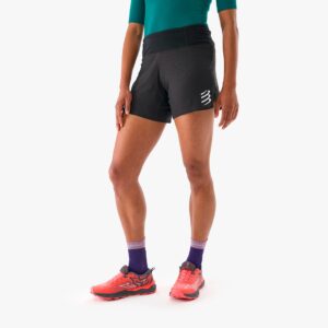 SHORT TRAIL RACING DAMA NEGRO COMPRESSPORT