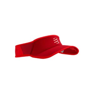 VISOR SPIDERWEB ULTRALIGHT ROJO COMPRESSPORT TALLA UNICA