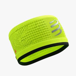 HEADBAND ON/OFF FLUO YELLOW BLACK TALLA UNICA COMPRESSPORT