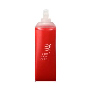 BOTELLA ERGOFLASK 500ML ROJO COMPRESSPORT