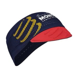 TRAILRUNNING LA VISIERE ON/OFF MONT BLANC COMPRESSPORT TALLA UNICA AZUL