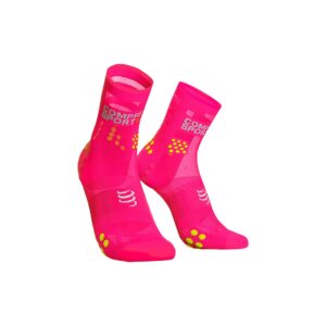 CALCETIN PRO RACING ULTRALIGHT V3.0 RUN HIGH FLUO PINK COMPRESSPORT