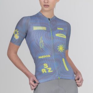CAMISA M/C WMN LOCK WAVE GREY 2.4 W AVANT PULSE SRZ