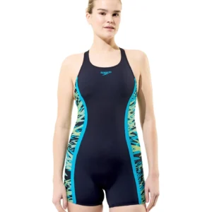 SPEEDO HYPERBOOM SPLICE MUSCLEBACK LEGSUIT NEGRO TRAJE DE BANO