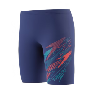 SPEEDO TRAJE DE BANO MEDLEY LOGO JAMMER AZUL OSCURO